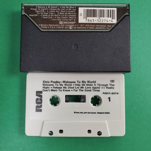 Elvis Presley – Welcome to My World Cassette Album RCA 1977 - Picture 2 of 5